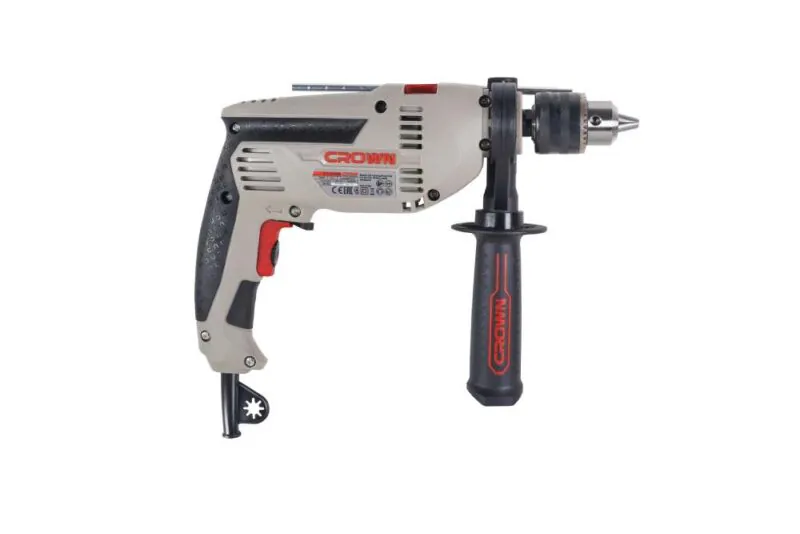 دریل چکشی  CROWN کرون 13 میلیمتر 750 وات CT10129 - Image 3